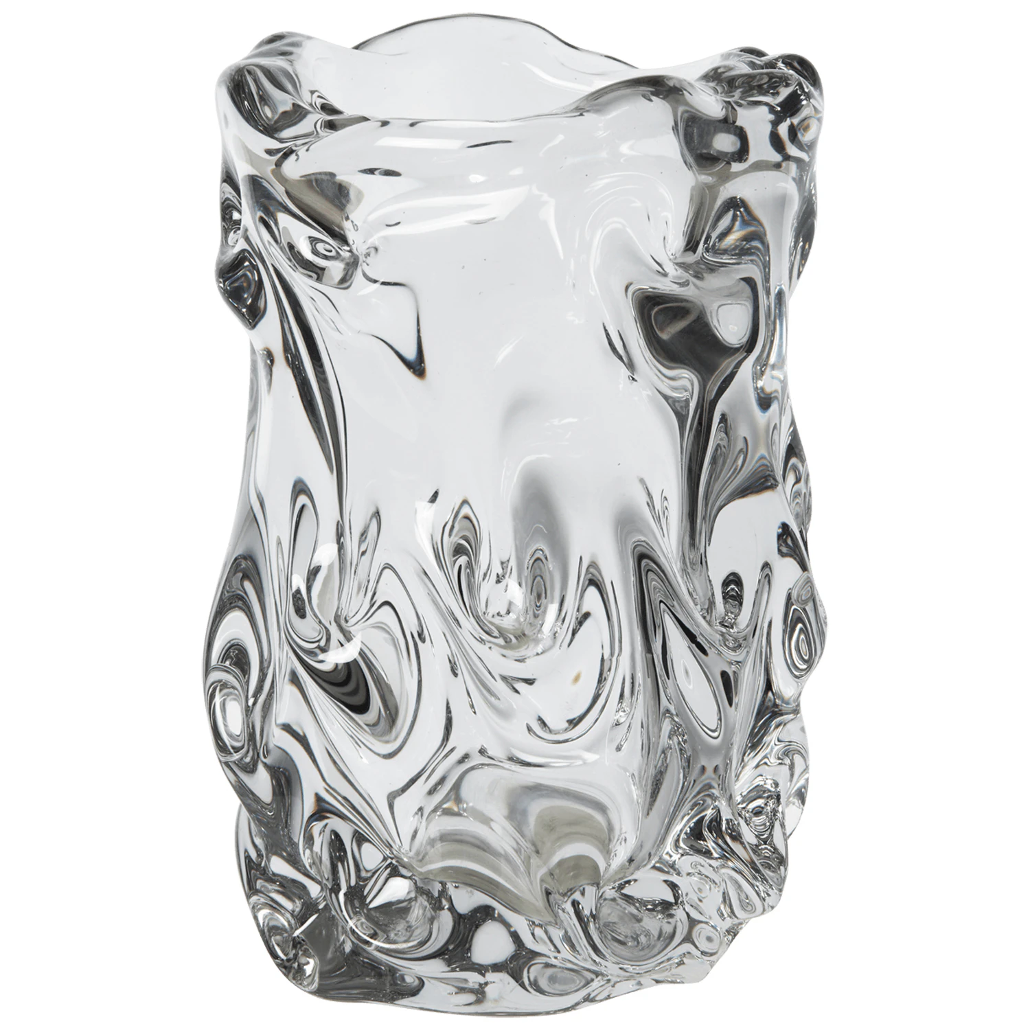 Ferm Living Virelle Vas 24 Cm - Vaser Munbl&aring;st Glas Klar
