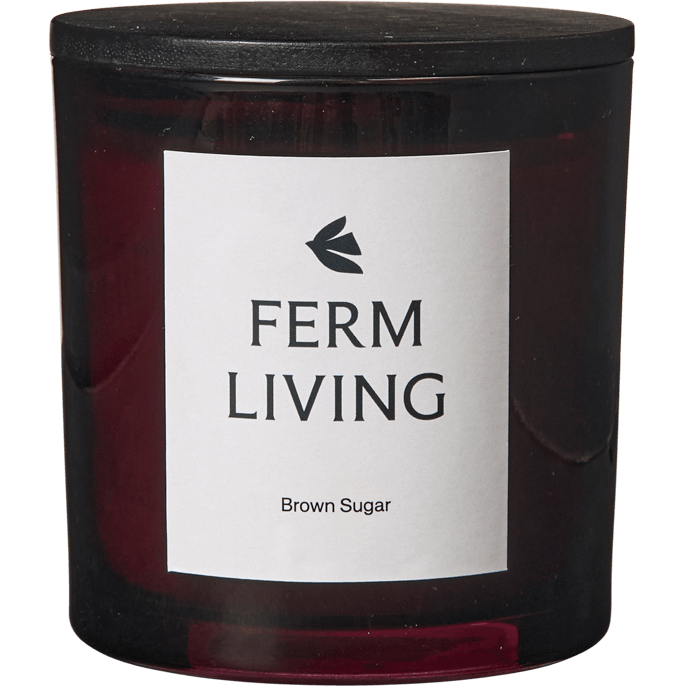 Ferm Living Vitto Doftljus 10 Cm - Doftljus Paraffin Dark Grape