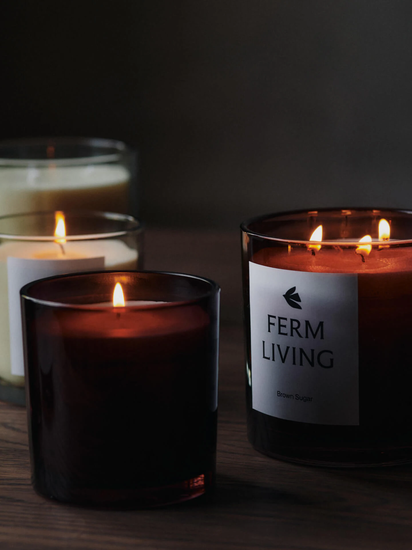 Ferm Living Vitto Doftljus 10 Cm, dark grape från Ferm Living, bild 2