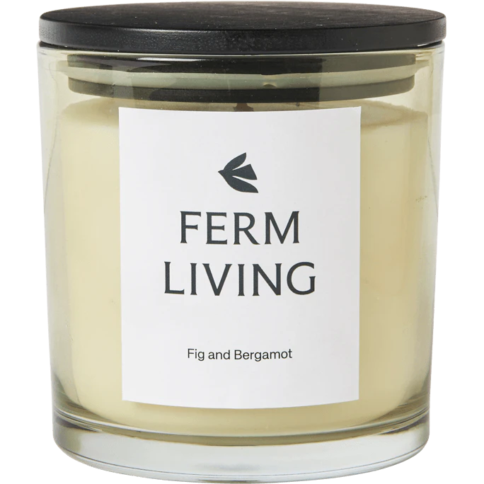Ferm Living Vitto Doftljus 10 Cm - Doftljus Paraffin Light Celedon