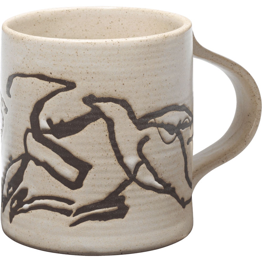 Ferm Living Vuelo Mugg - Kaffekoppar Stengods Cream