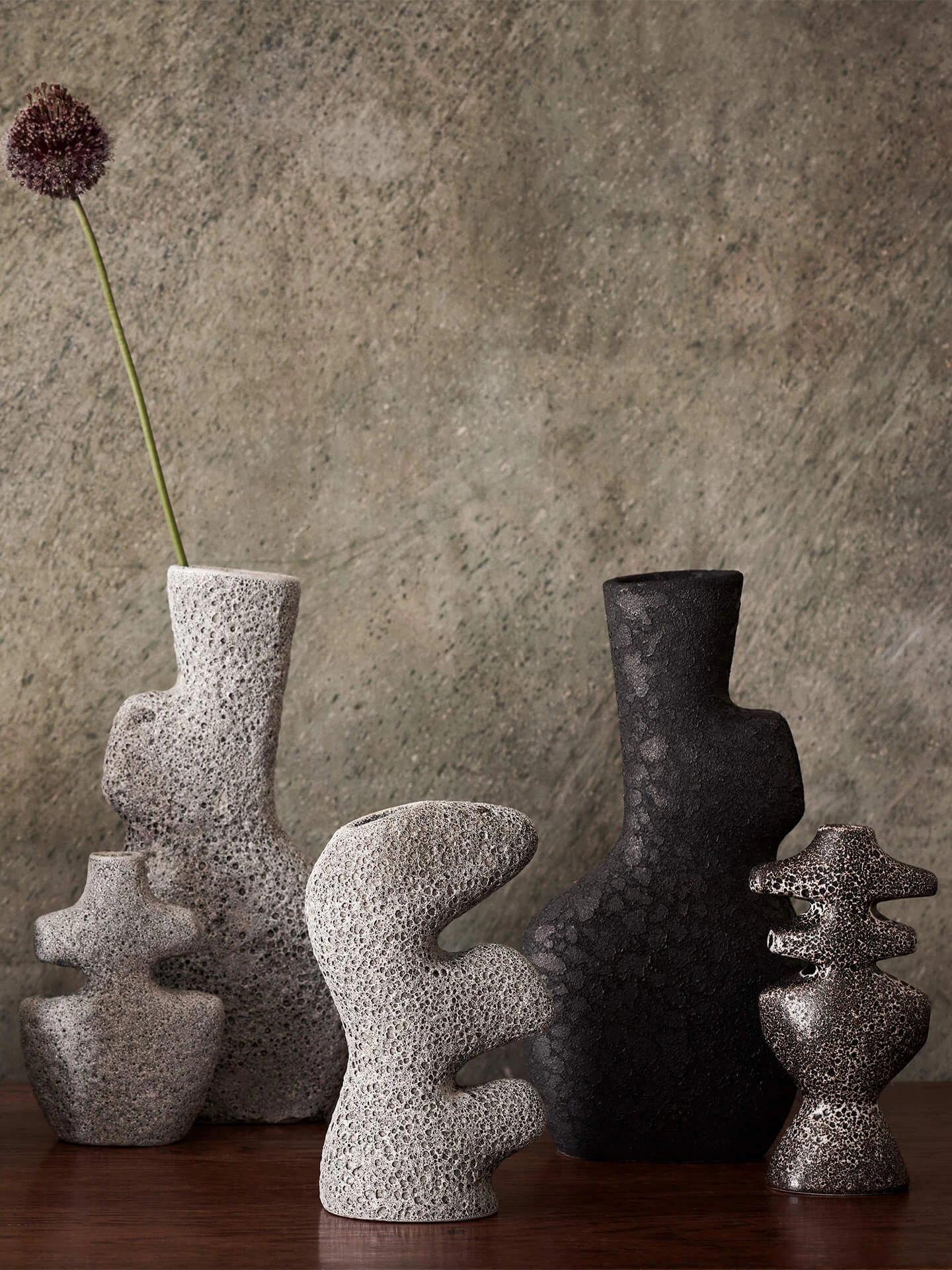 Ferm Living Yara Vas, grey pumice från Ferm Living, bild 2