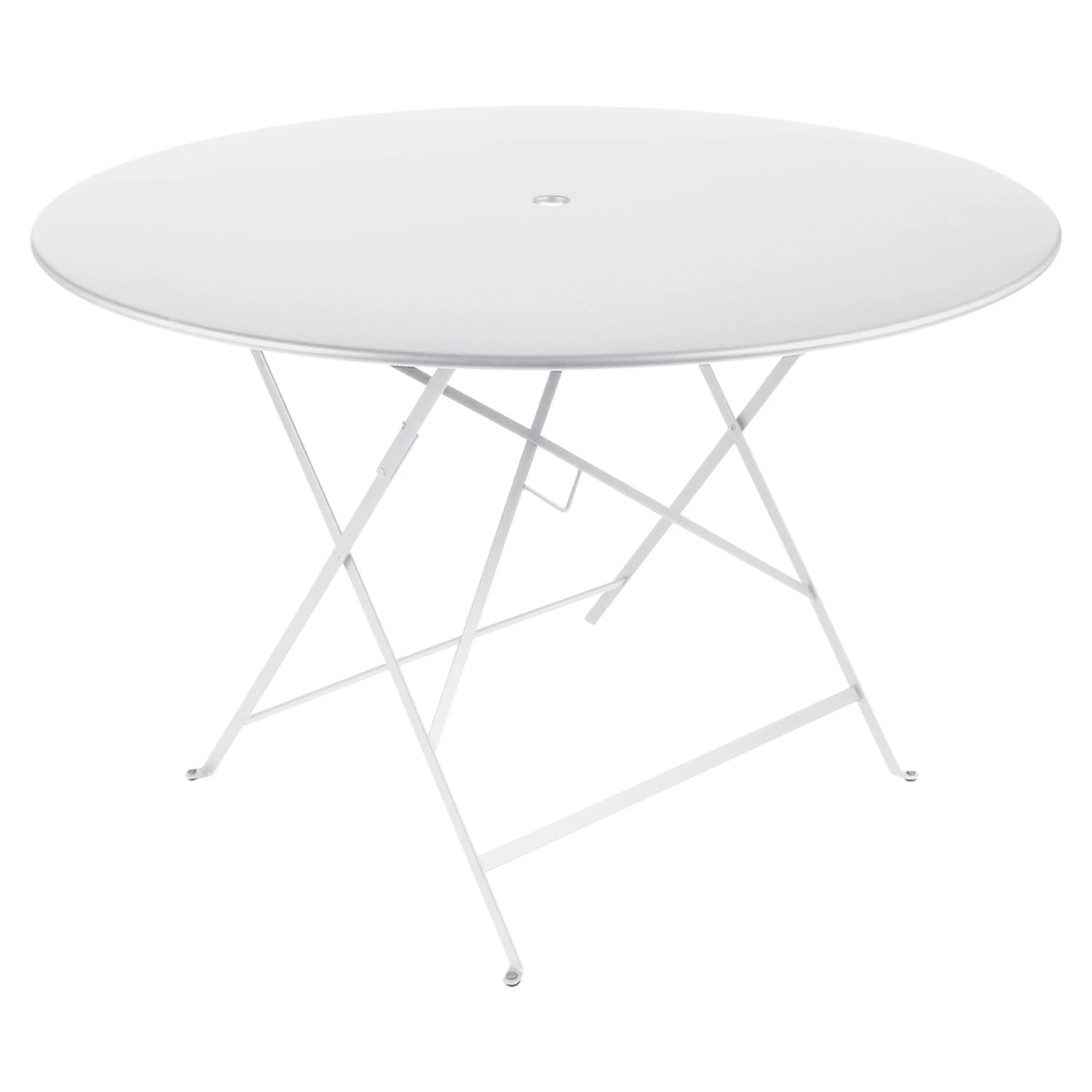 Fermob Bistro Bord Ø117 Cm - Trädgårdsbord Stål Cotton White