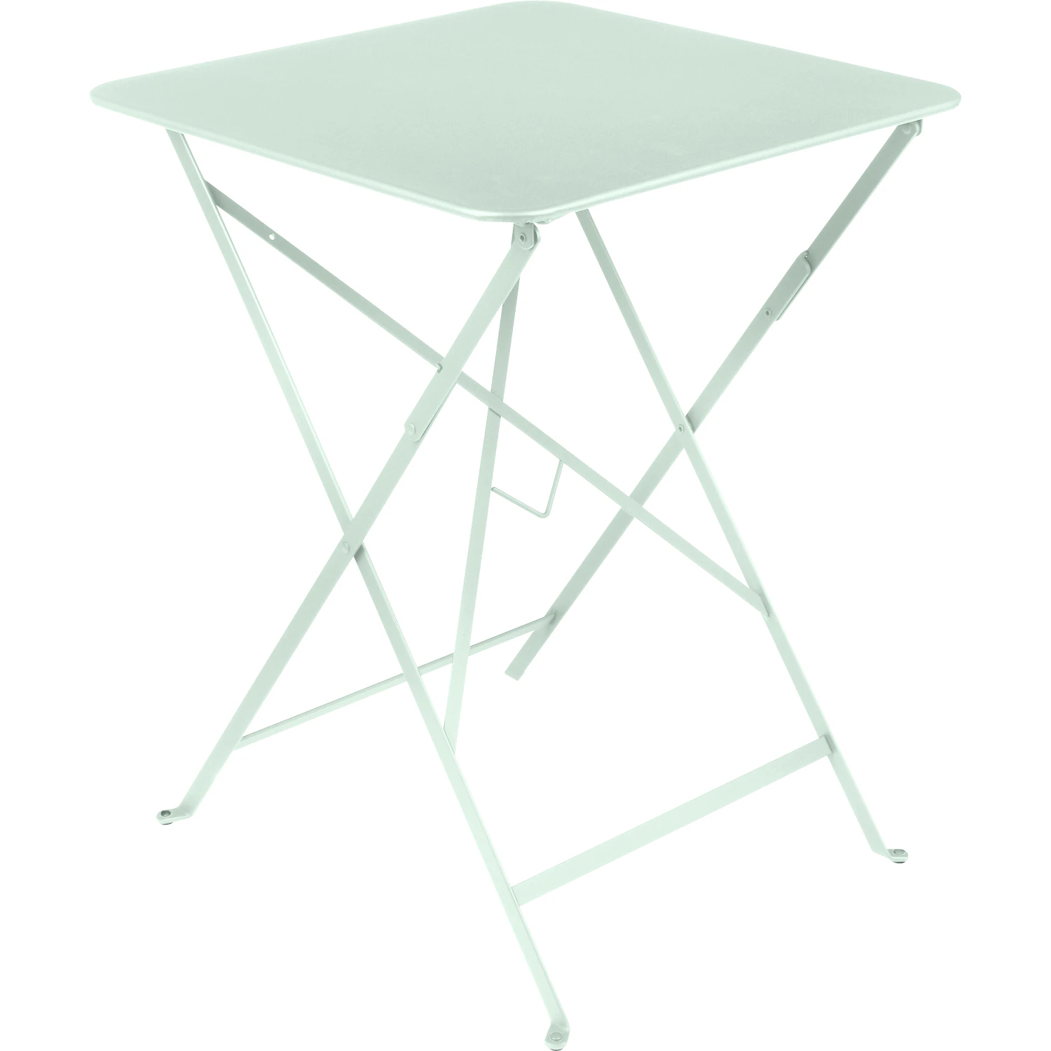 Fermob Bistro Bord 57x57 Cm - Trädgårdsbord Lackerat Stål Ice Mint