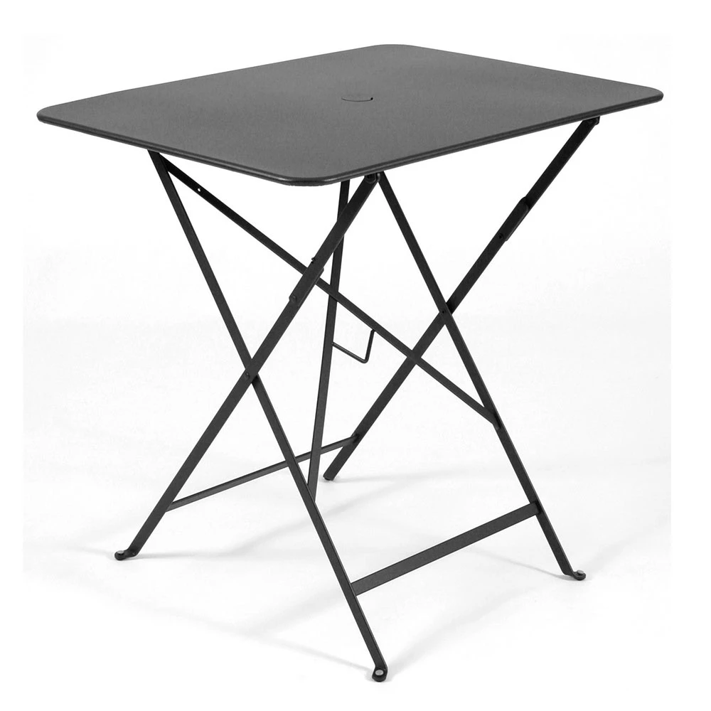 Fermob Bistro Bord 57x77 Cm - Trädgårdsbord Stål Liquorice