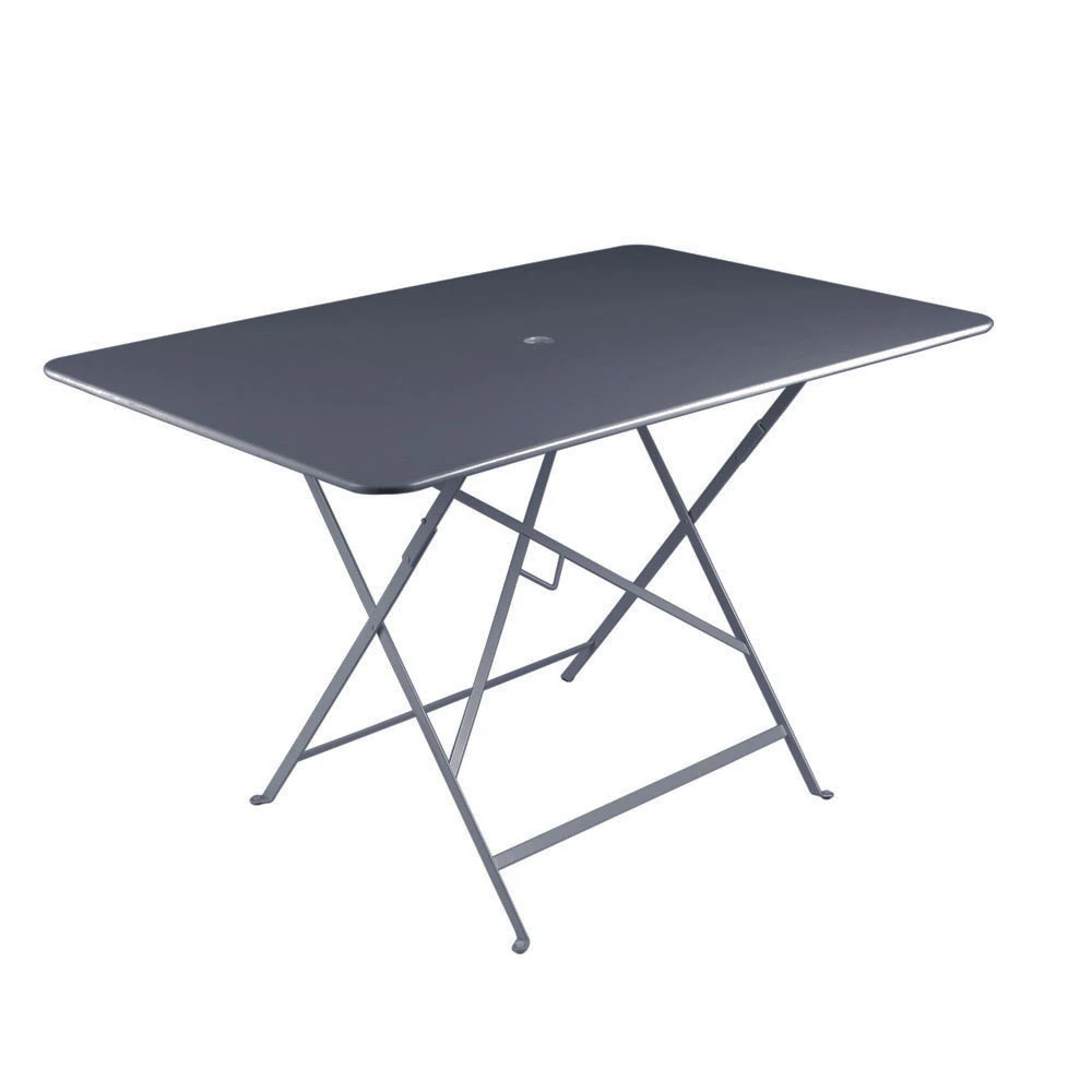 Fermob Bistro Bord 77x117 Cm - Trädgårdsbord Stål Antracit