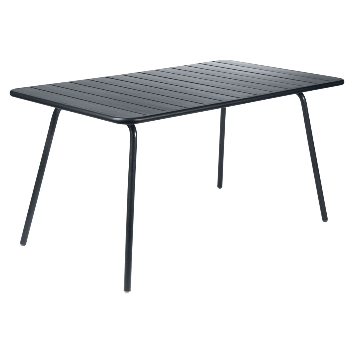 Fermob Luxembourg Bord 143x80 Anthracite - Trädgårdsbord Aluminium Grå
