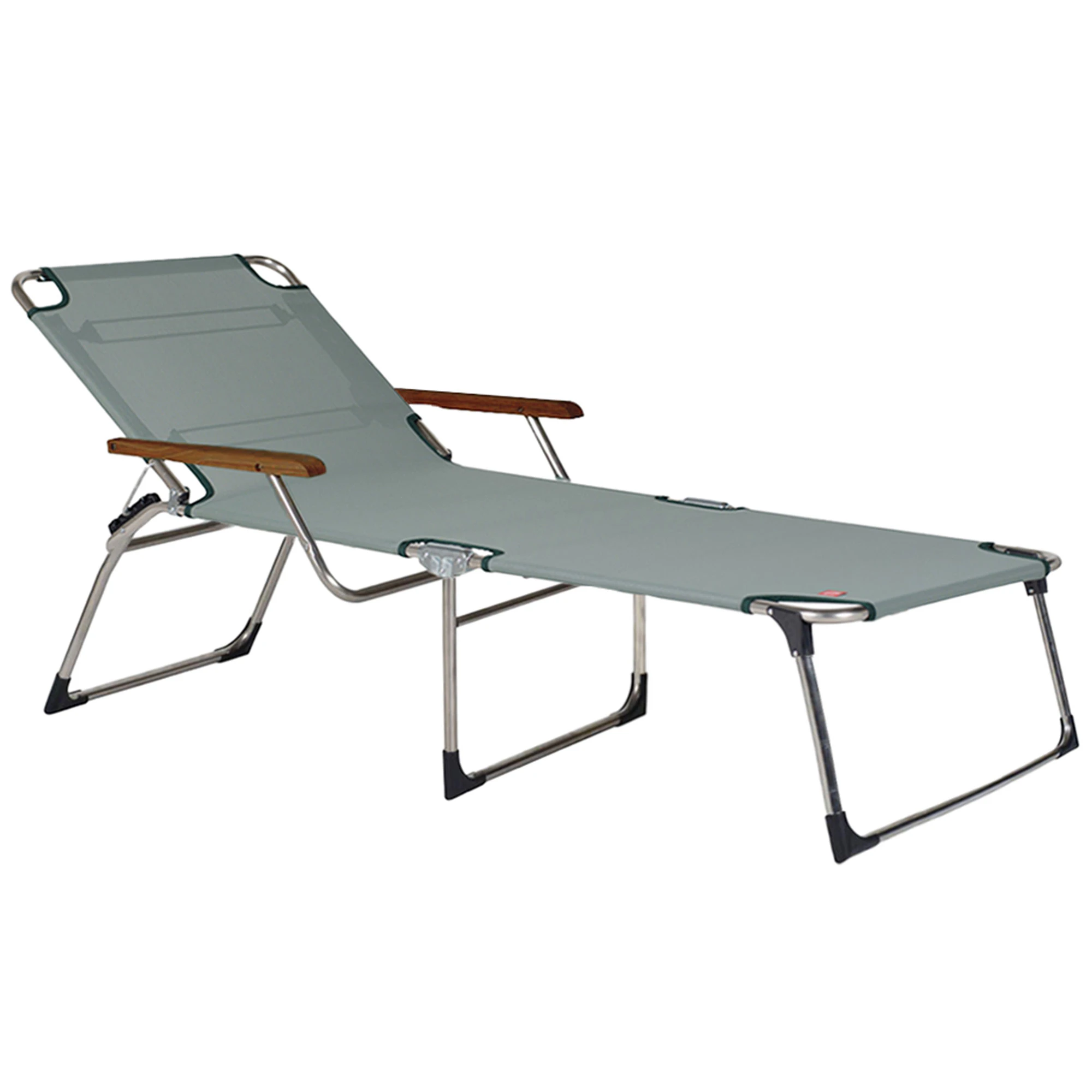 Fiam Amigo Sols&auml;ng Med Armst&ouml;d - Solstolar & Sols&auml;ngar Aluminium Sage Green