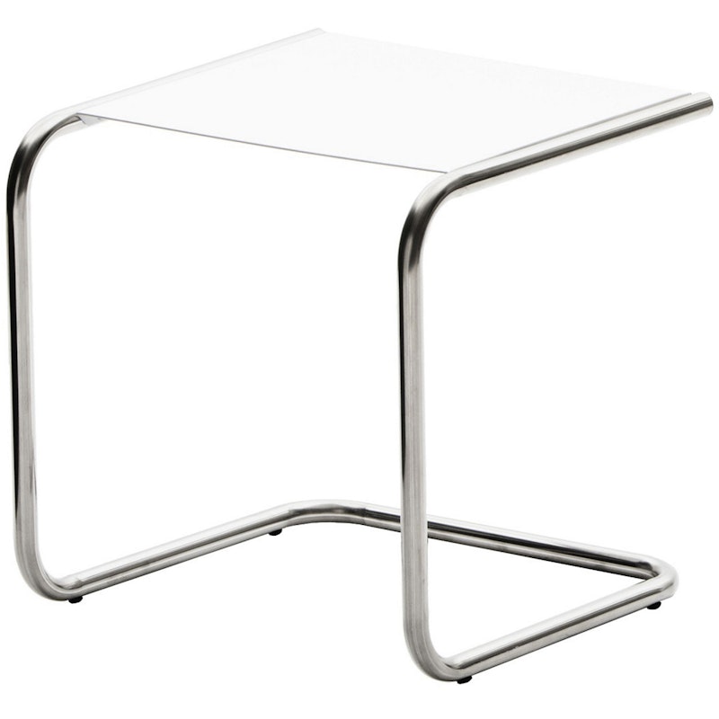Club Sidobord, Vit/Krom