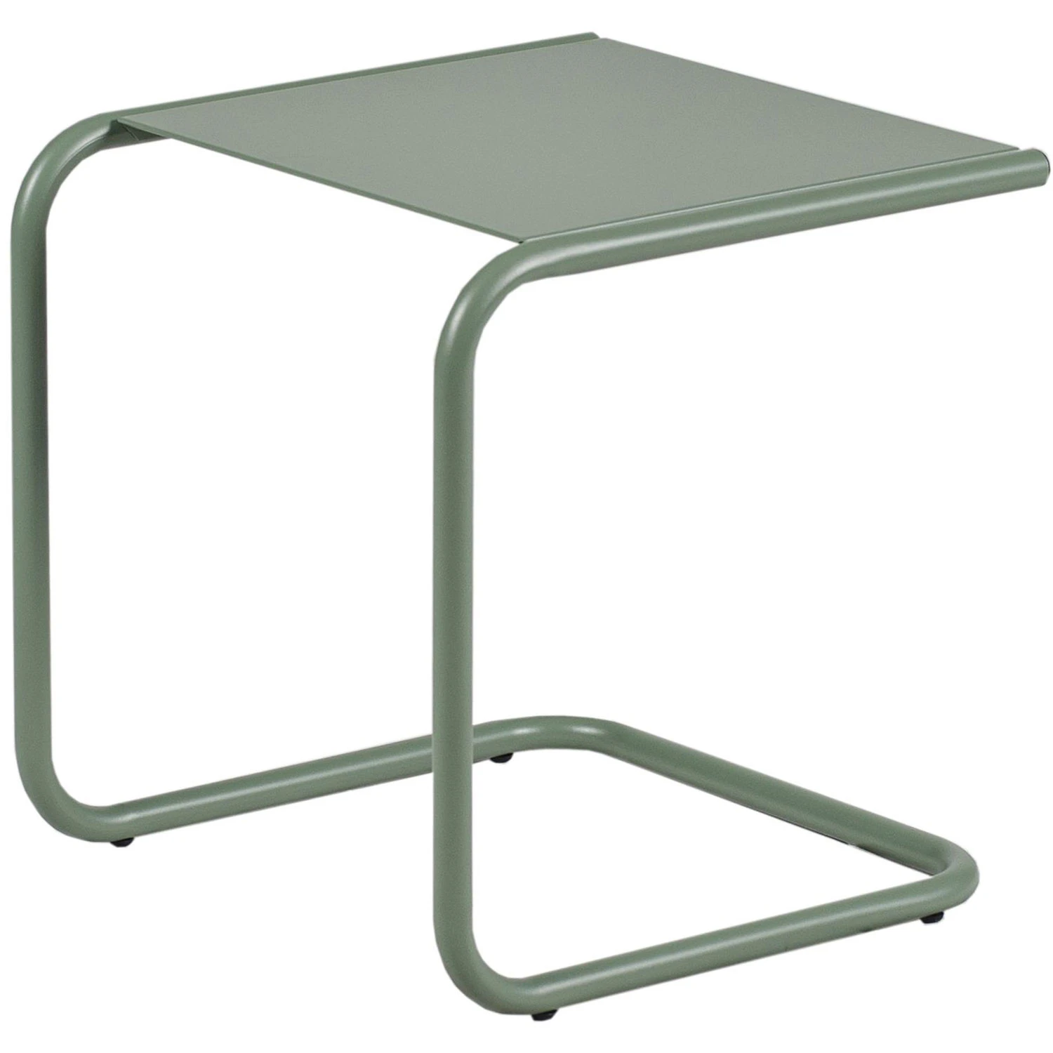 Fiam Club Sidobord - Sidobord & Sm&aring;bord Aluminium Sage Green