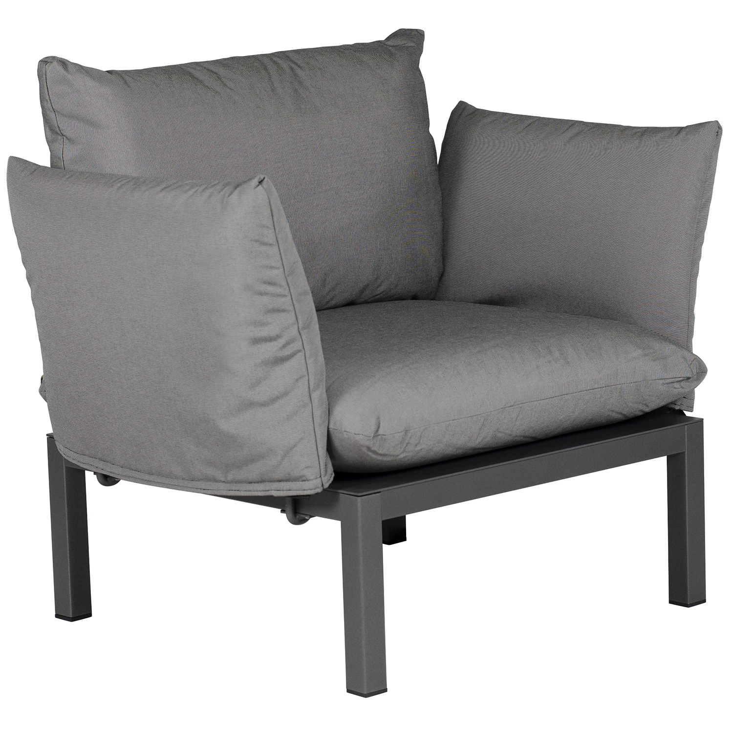 fiam domino armstöd - bänkar olefin antracit