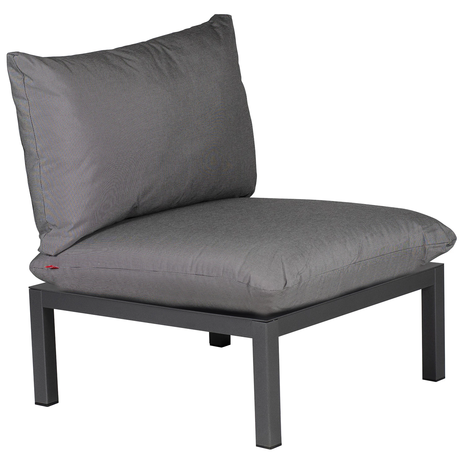 fiam domino set of seat and backrest e - bänkar olefin antracit