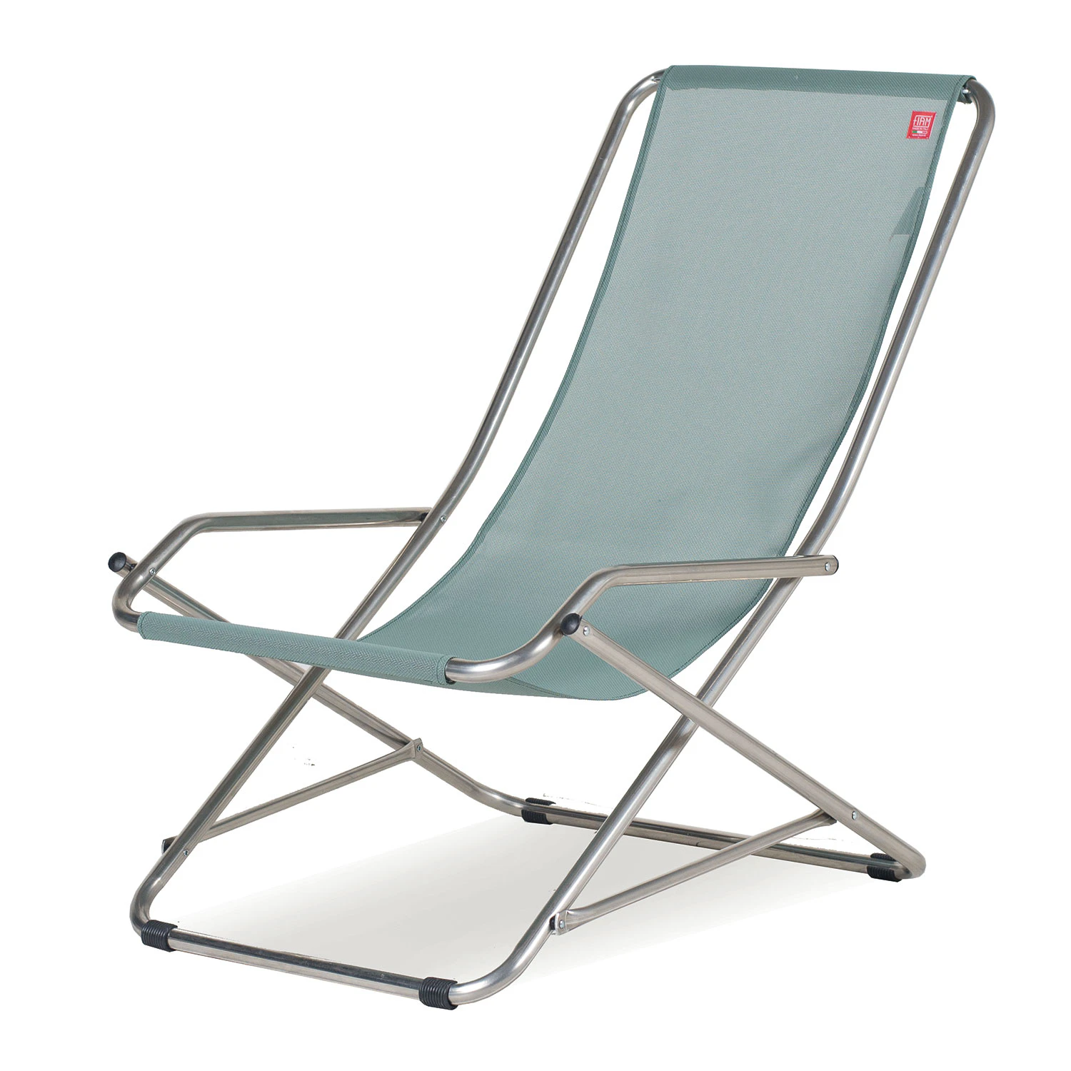 fiam dondolina solstol - aluminium sage green