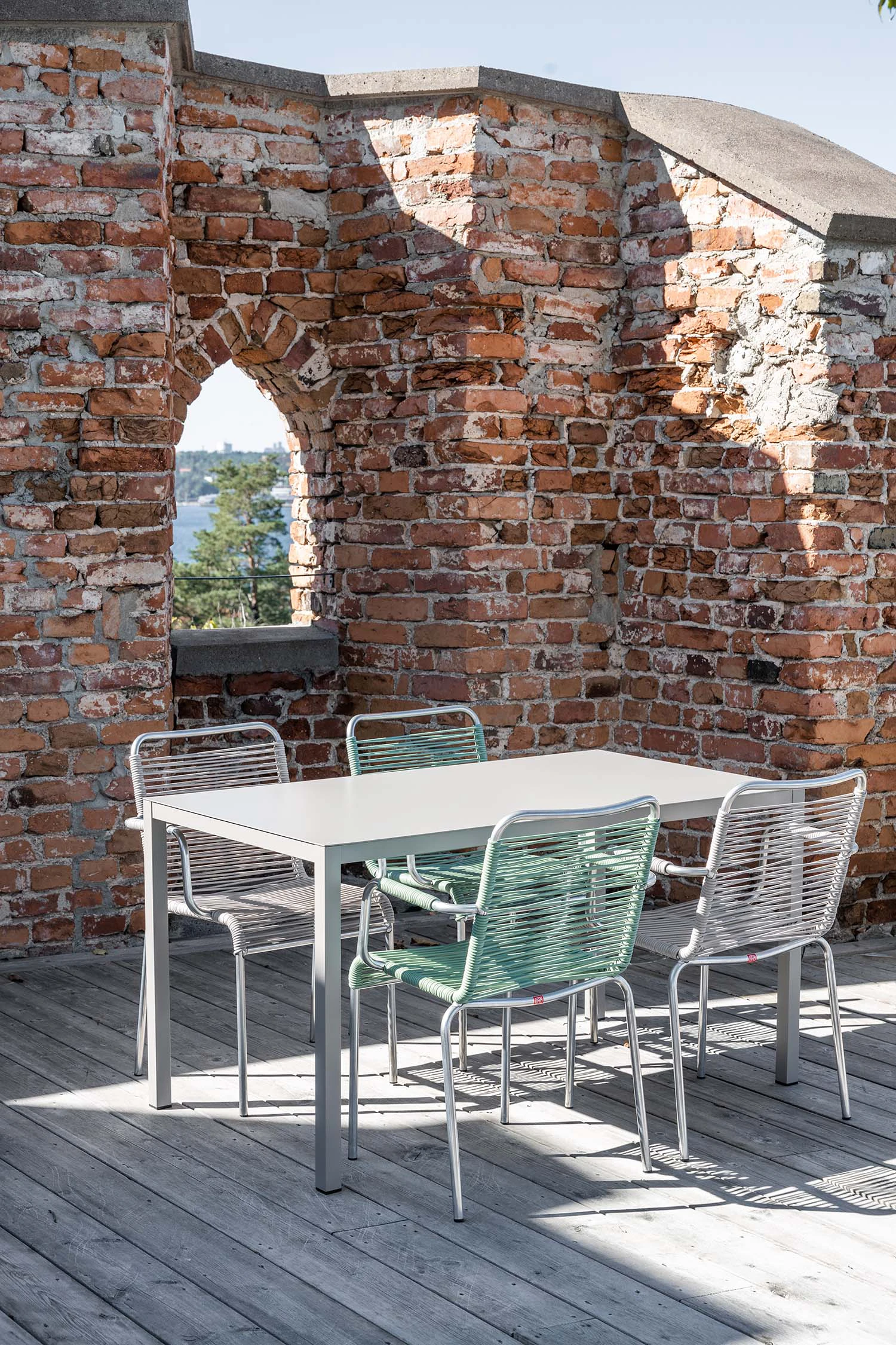 Fiam Mya Spaghetti Karmstol, sage green från Fiam, bild 6