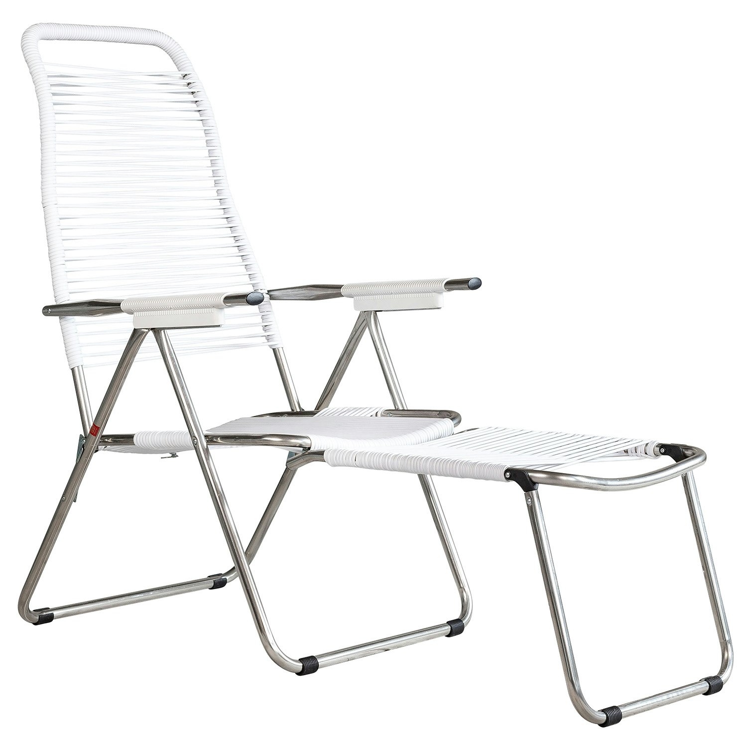 fiam spaghetti solsäng - aluminium vit