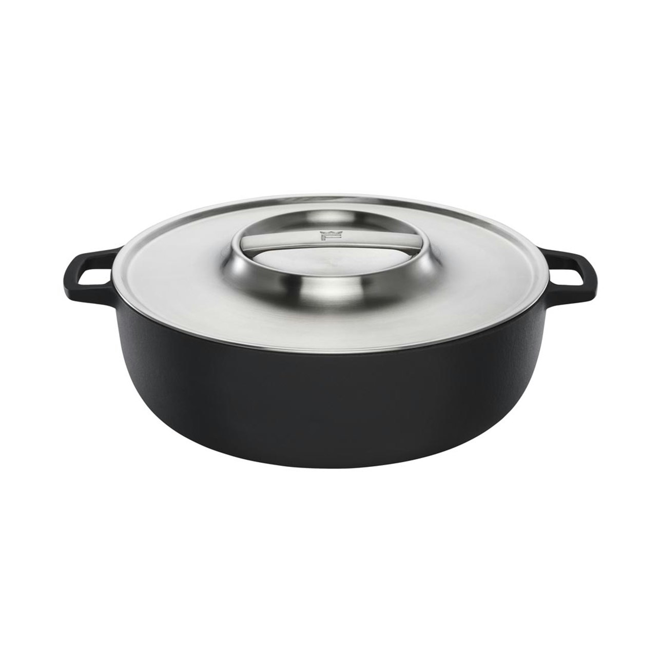 Fiskars Norden Grill Chef sgryta 30 Cm - Grytor Gjutj&auml;rn Svart