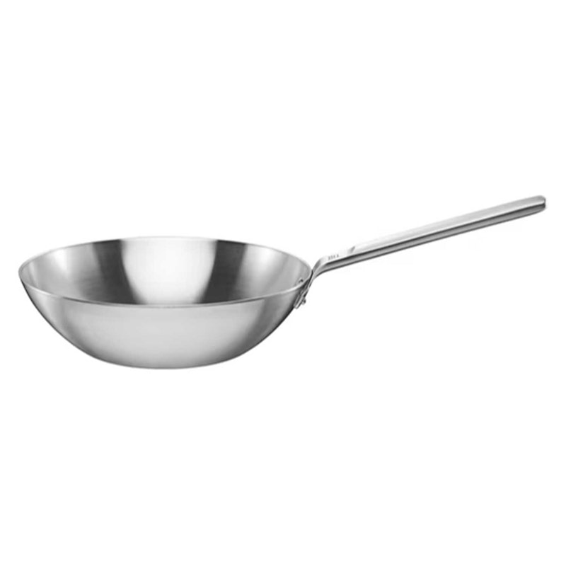 Norden Wokpanna Obelagd Rostfritt Stål, 28 cm