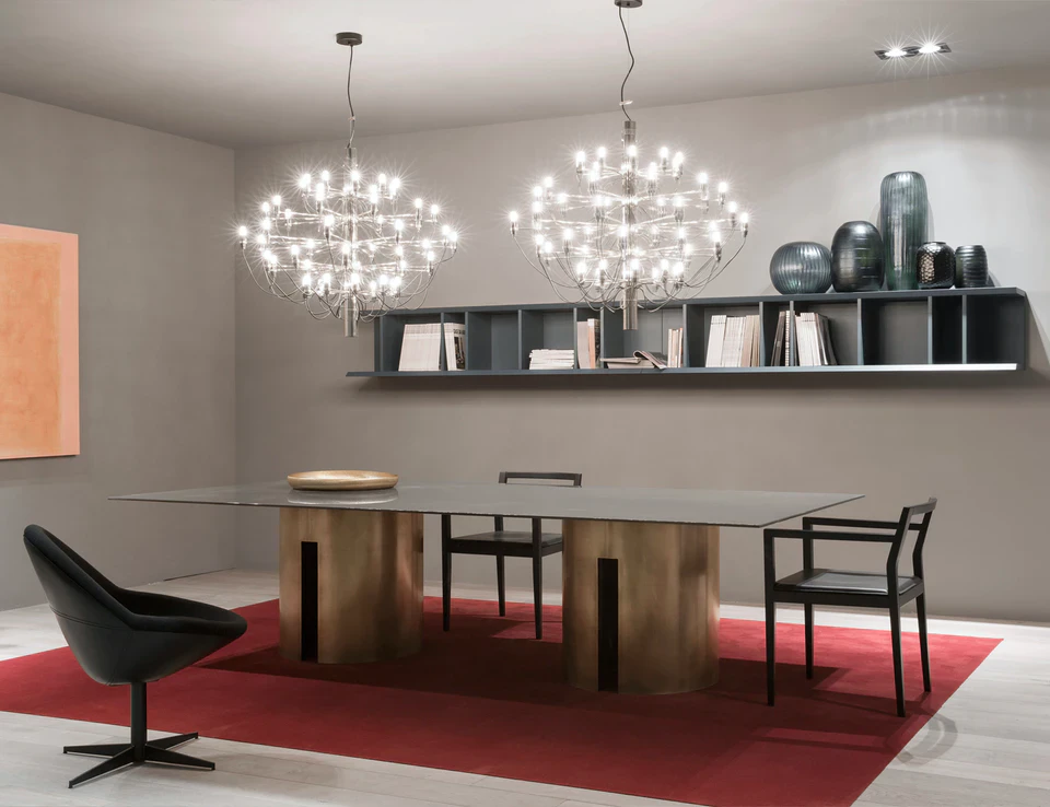 Flos 2097/30 Sarfatti Ljuskrona Led, krom från Flos, bild 2