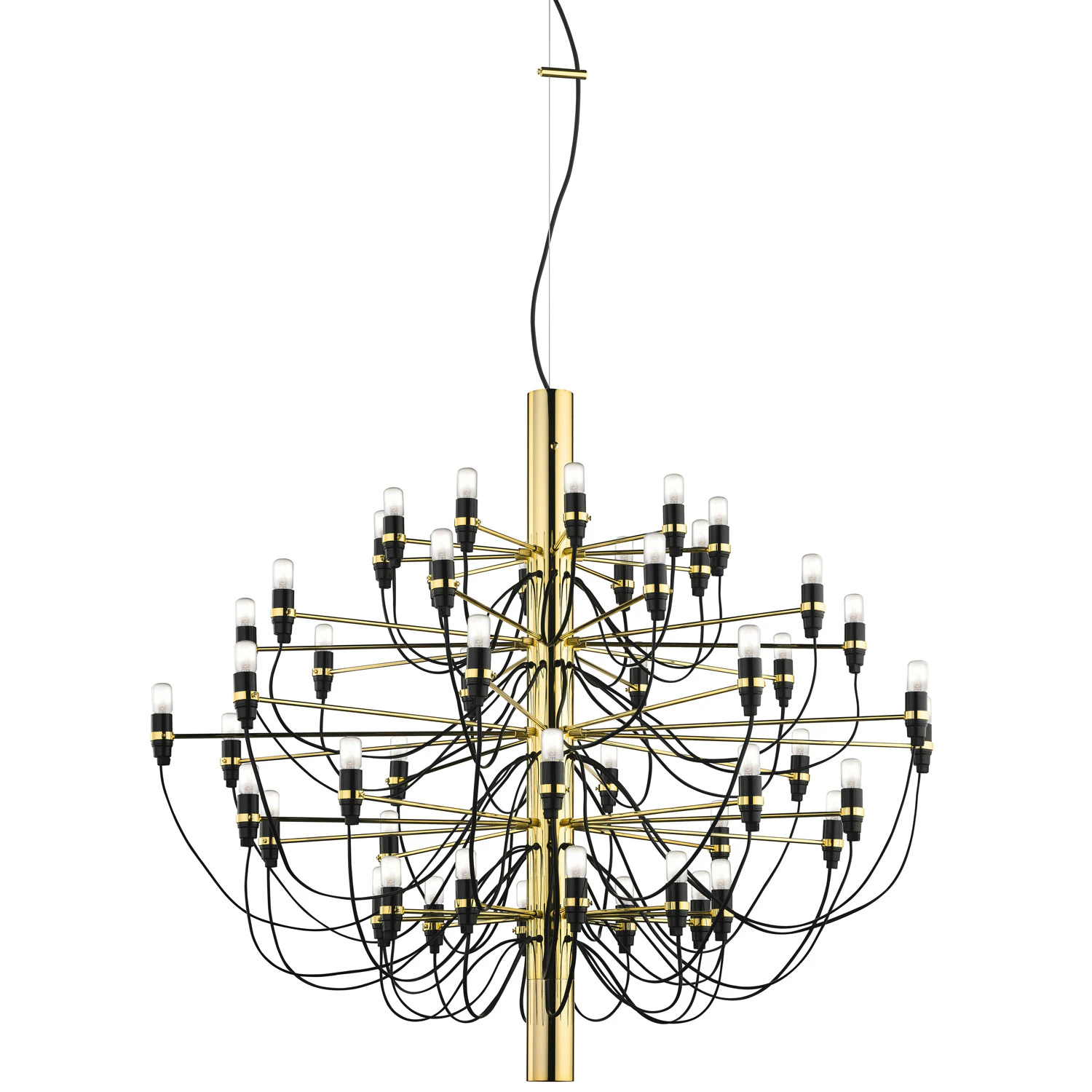 Flos 2097/50 Sarfatti Ljuskrona Led - Pendellampor Mässing