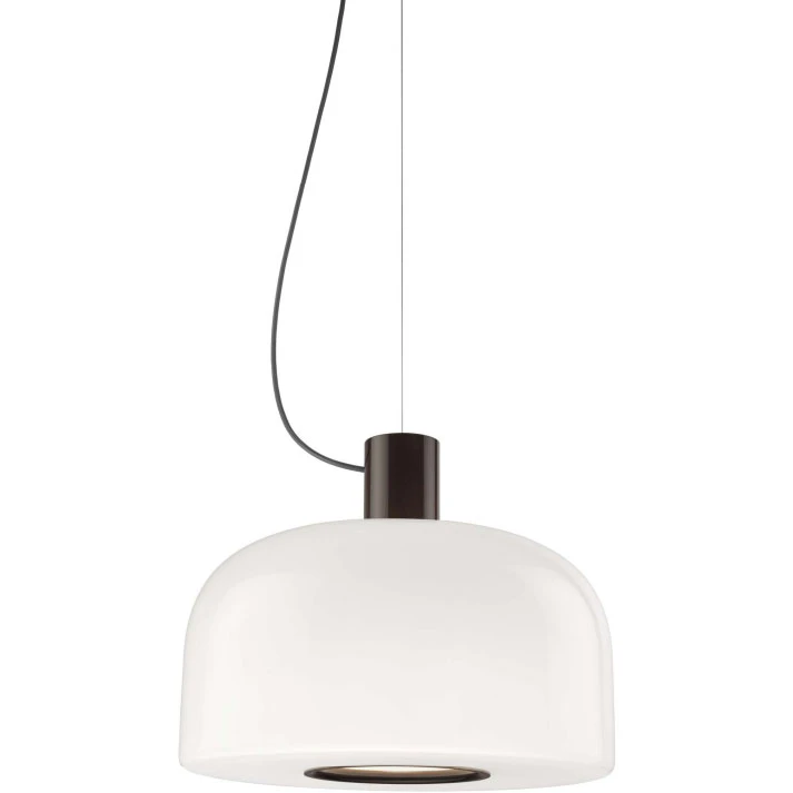 Flos Bellhop Glass S2 Pendel Cioko - Pendellampor Munblåst Glas