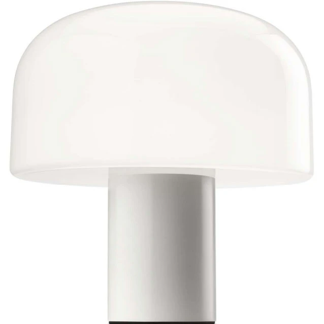 Flos Bellhop Glass T Bordslampa - Bordslampor Aluminium Vit