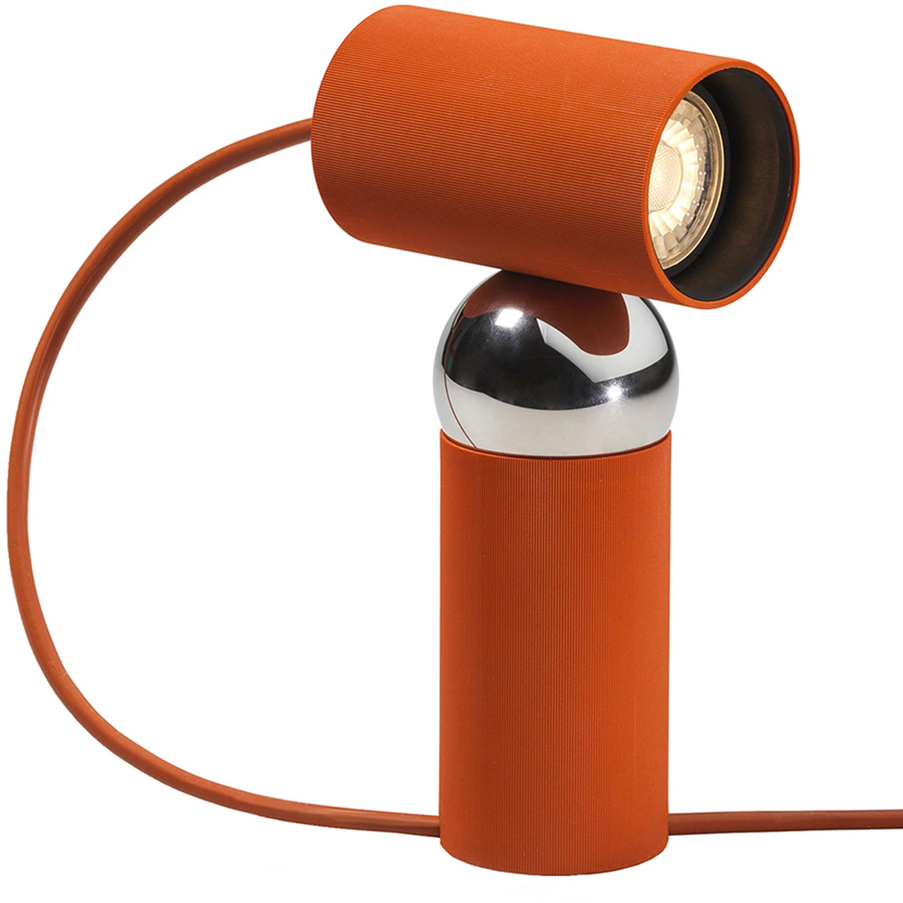 Flos Bilboquet Bordslampa - Bordslampor Polykarbonat Tomato