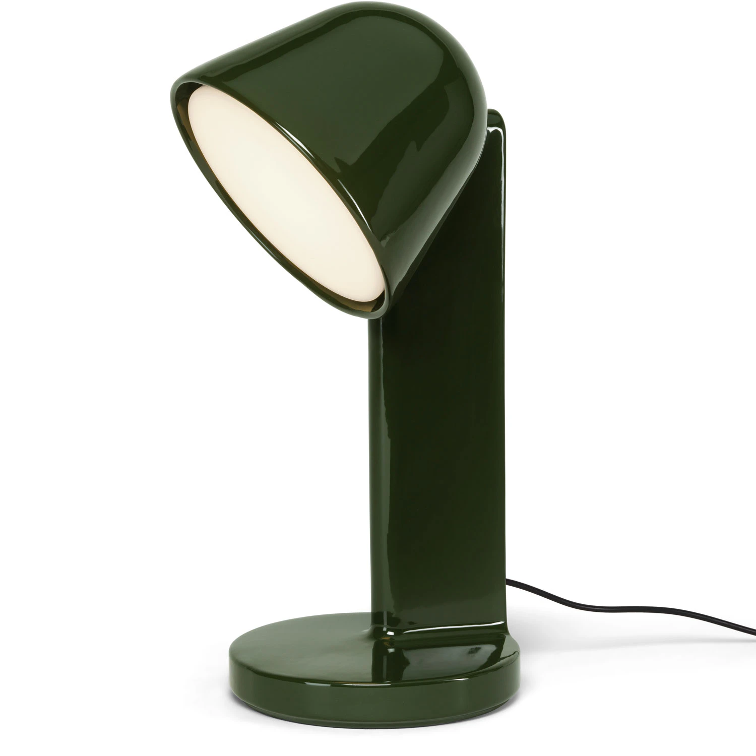 Flos Céramique Down Bordslampa - Bordslampor Keramik Mossgrön