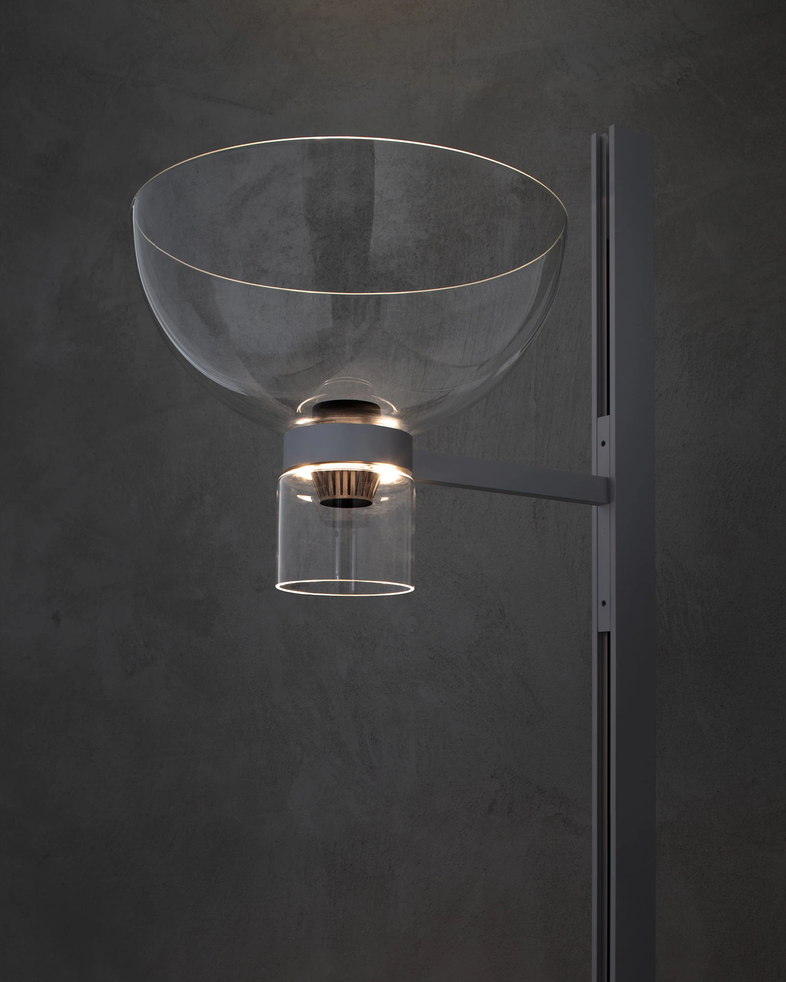 Flos Nocturne Golvlampa Bowl, silver från Flos, bild 3
