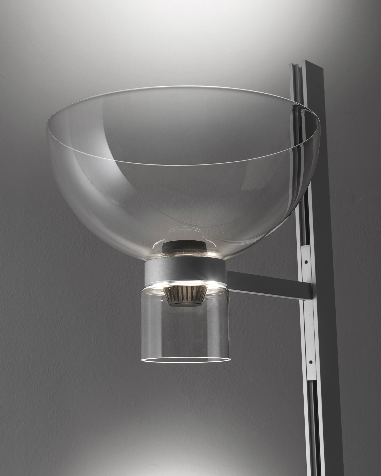 Flos Nocturne Golvlampa Bowl, silver från Flos, bild 2