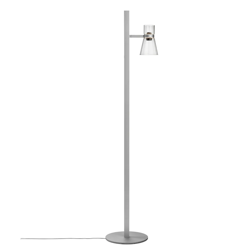 Nocturne Golvlampa Cone, Silver