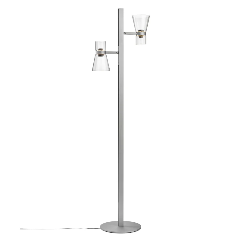 Golvlampa Cone 2, Silver
