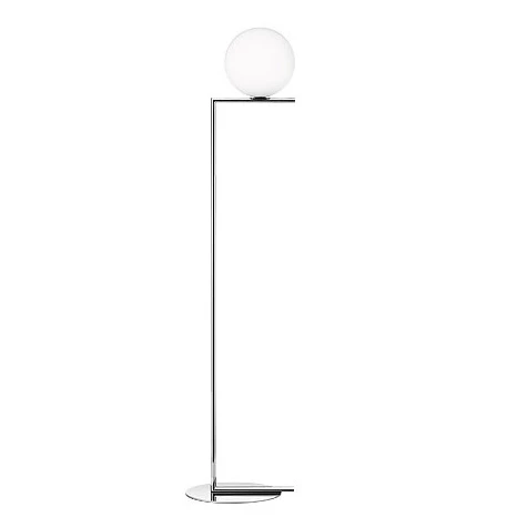 Flos Ic Lights F1 Golvlampa - Golvlampor St&aring;l Krom