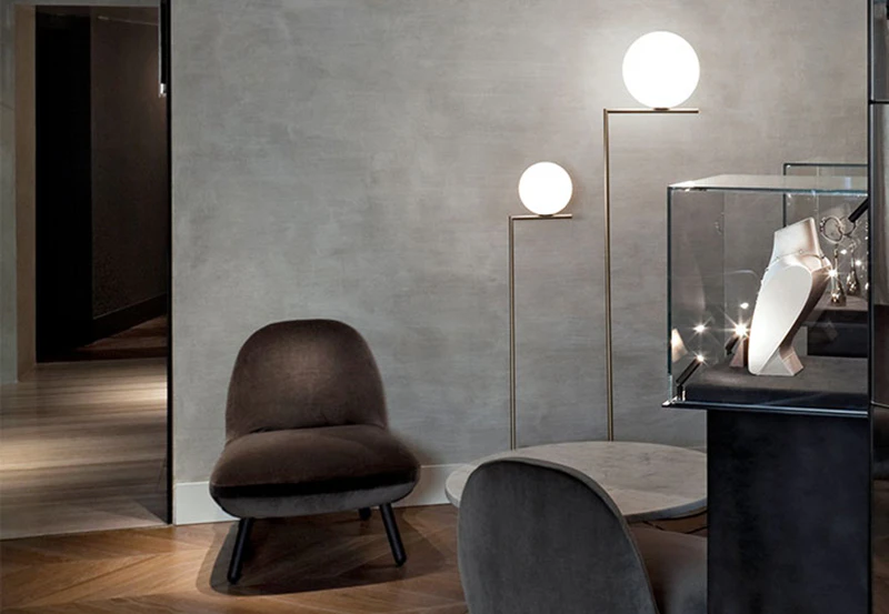 Flos Ic Lights F2 Golvlampa, krom från Flos, bild 3