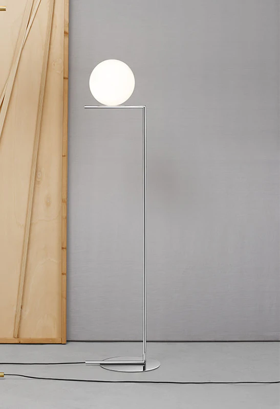 Flos Ic Lights F2 Golvlampa, krom från Flos, bild 2