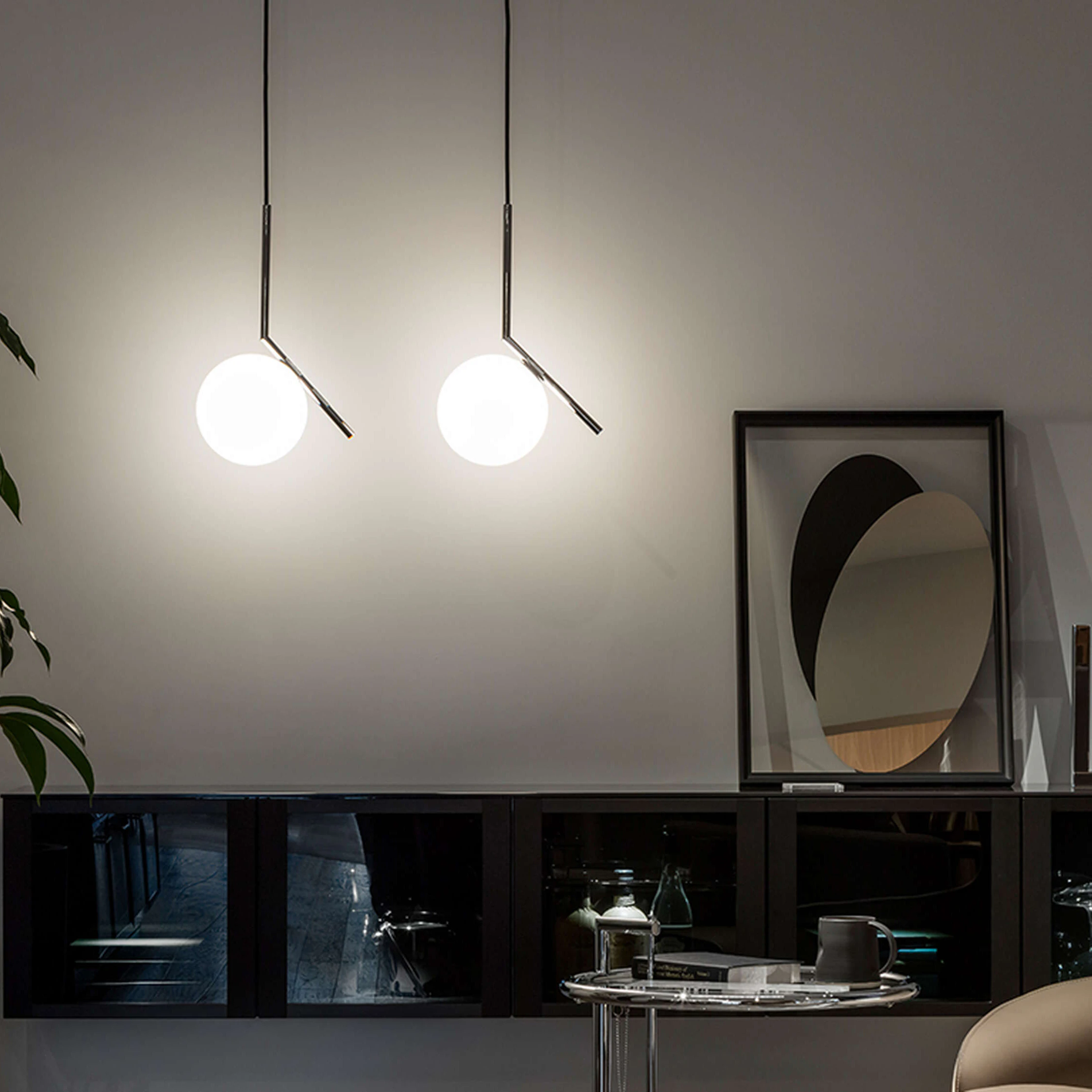 Flos Ic Lights S2 Pendel, krom från Flos, bild 2
