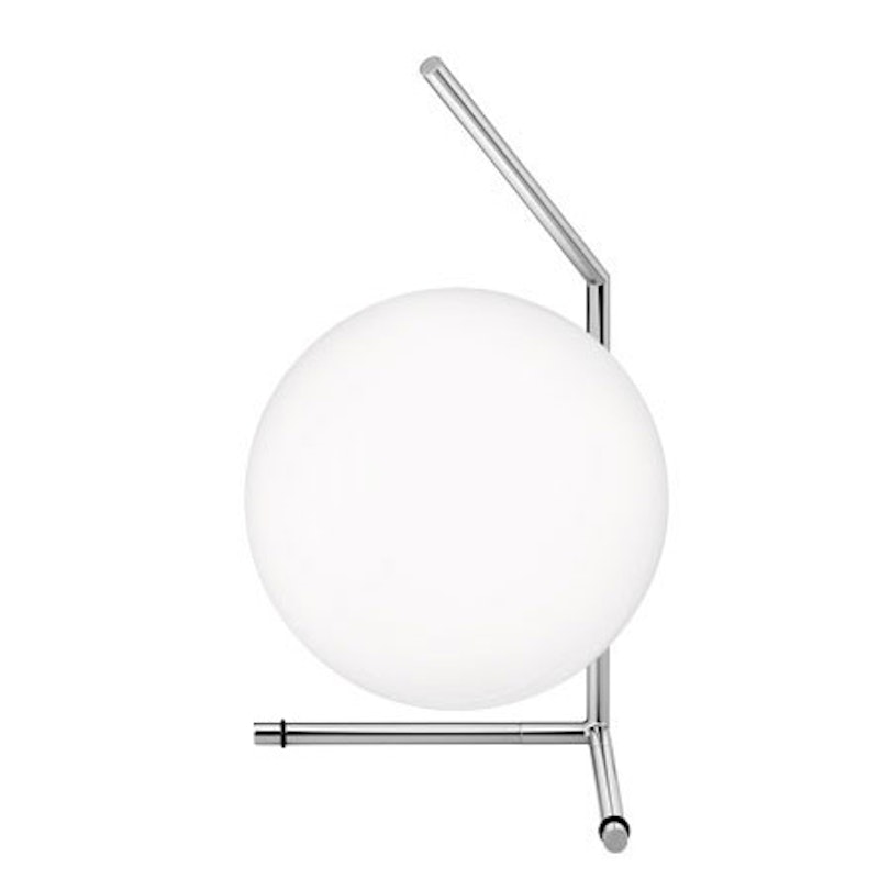 IC Lights T1 Bordslampa Låg, Krom