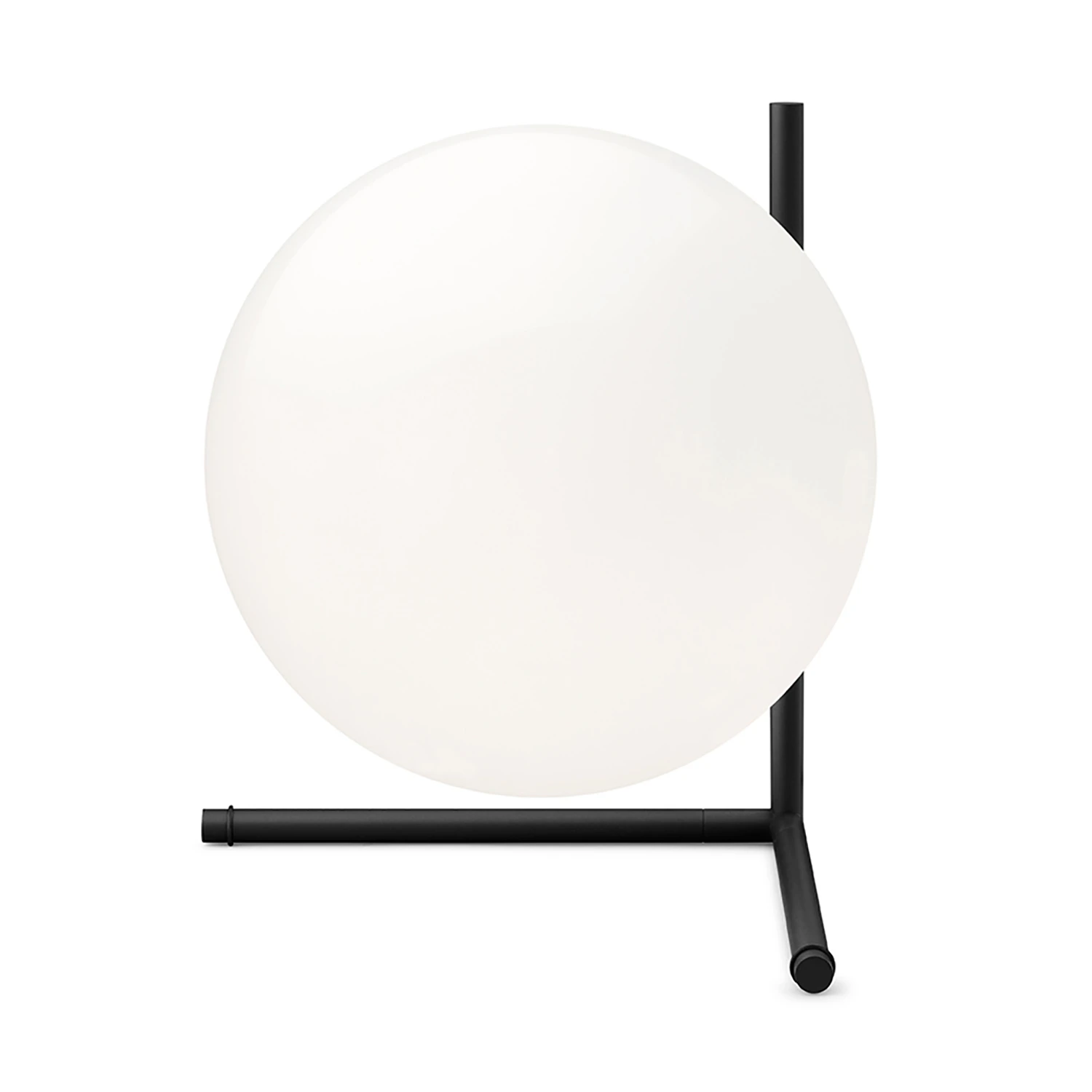 Flos Ic Lights T2 Bordslampa Black - Bordslampor St&aring;l Svart