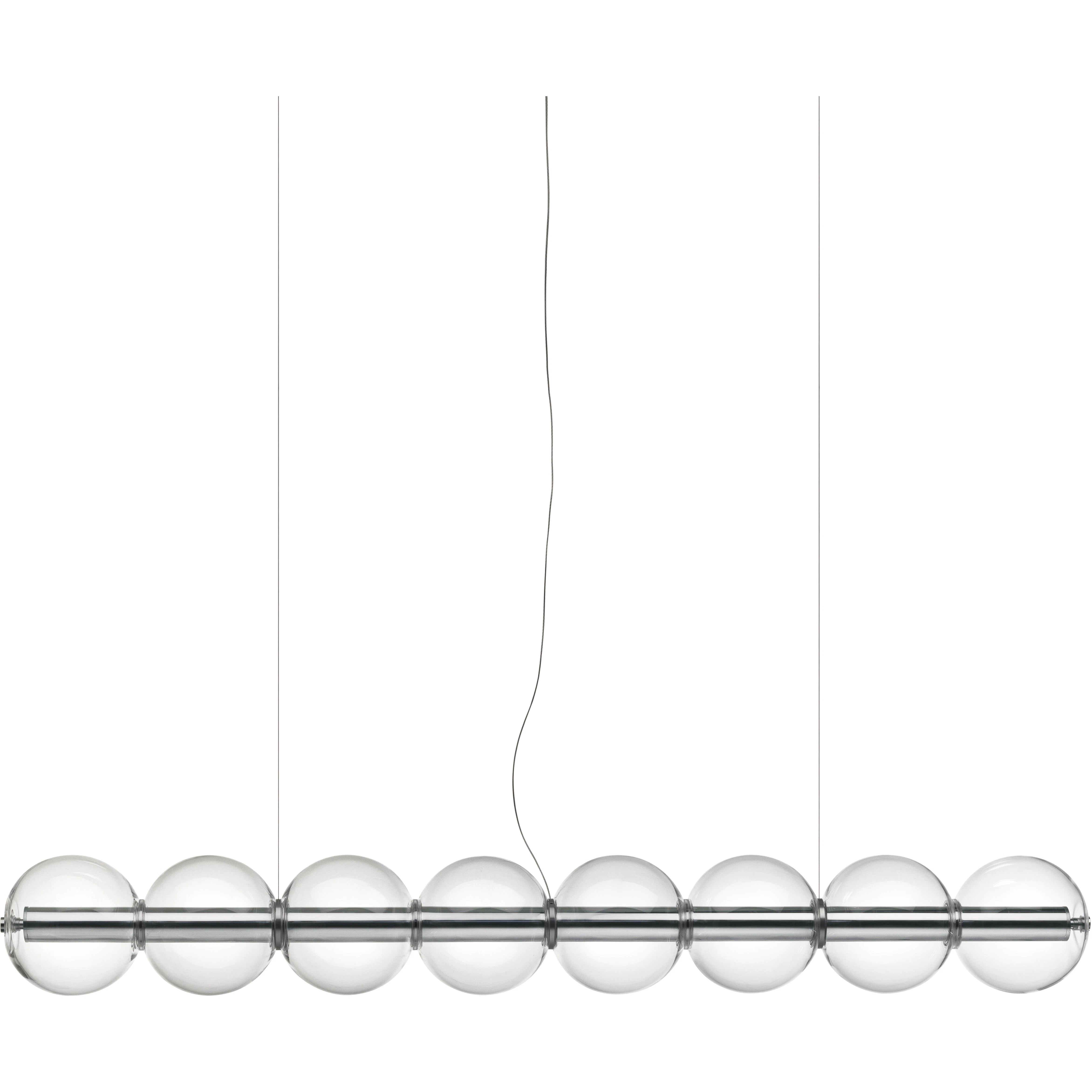 Flos Luce Sferica S1 Pendel - Pendellampor Glas Transparent