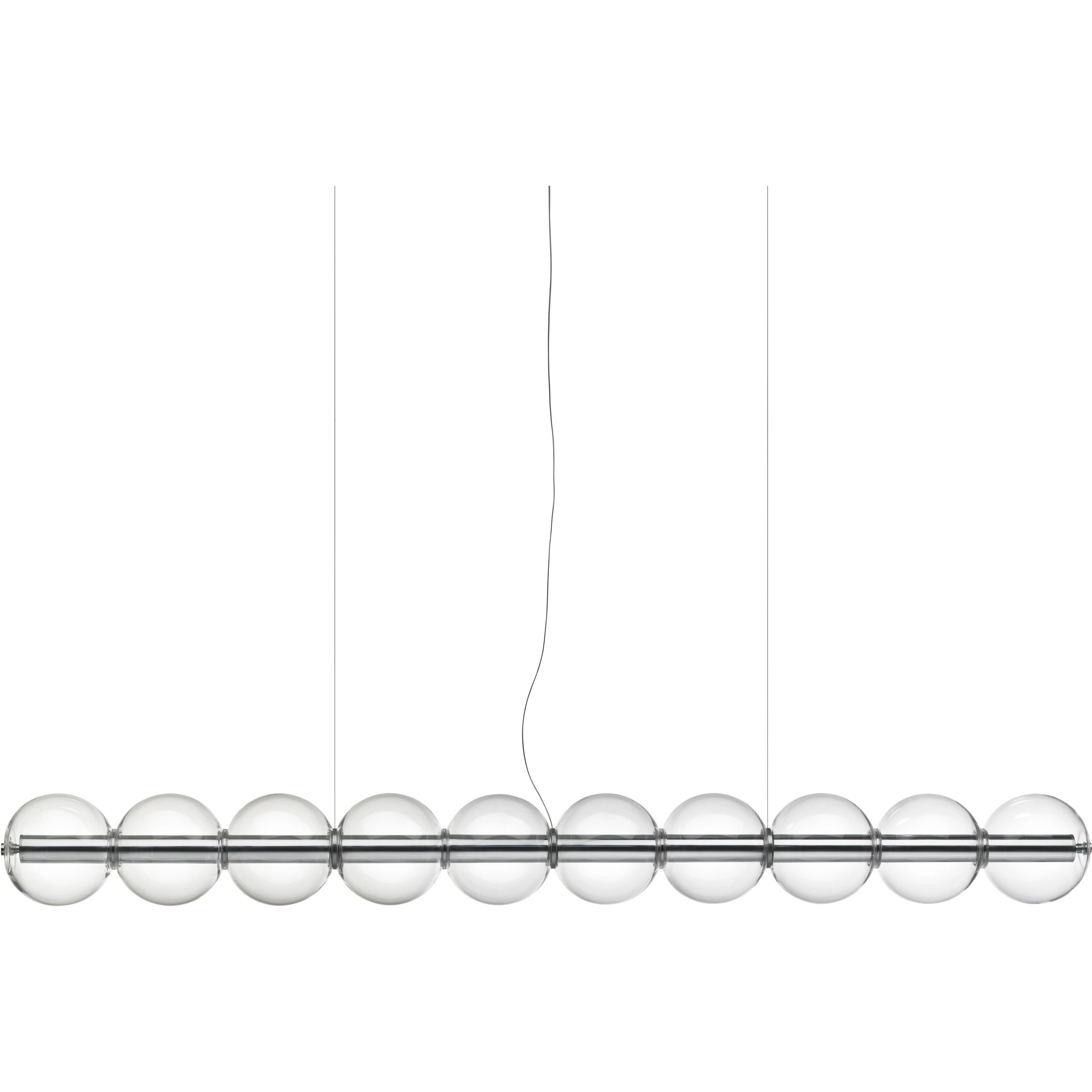 Flos Luce Sferica S2 Pendel - Pendellampor Glas Transparent