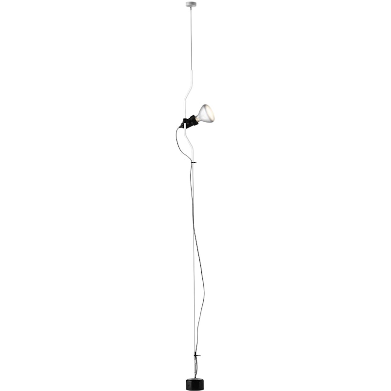 Parentesi Taklampa Med Dimmer, Vit