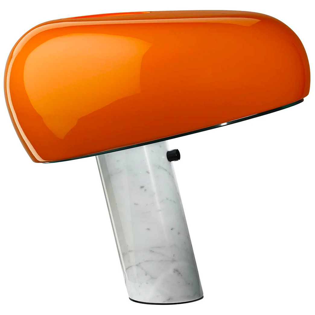 Flos Snoopy Bordslampa - Bordslampor Metall Orange