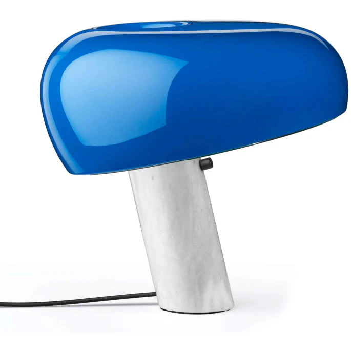 Flos Snoopy Bordslampa Marinbl&aring; - Bordslampor Metall Navy Blue