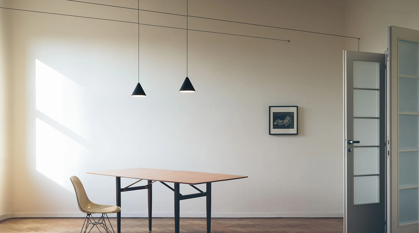 Flos String Light Cone Pendel 12m Dimbar Med Casambi, svart från Flos, bild 5