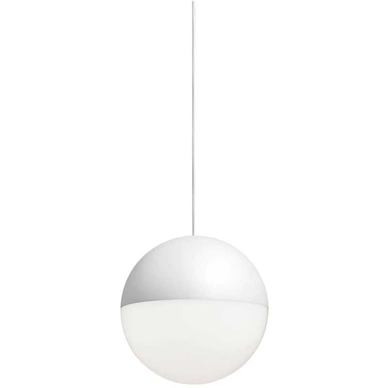 String Light Sphere Pendel 12M Dimbar Med Soft Touch, Vit