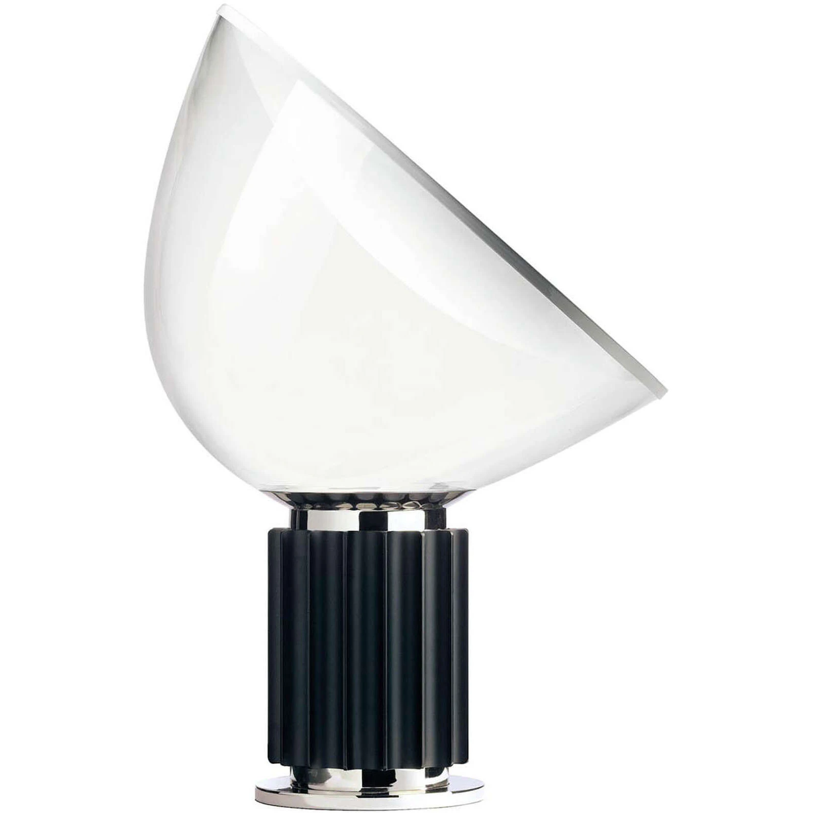 Flos Taccia Bordslampa - Bordslampor Aluminium Svart