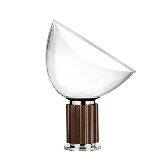 Flos Taccia Small Bordslampa - Bordslampor Glas Brons