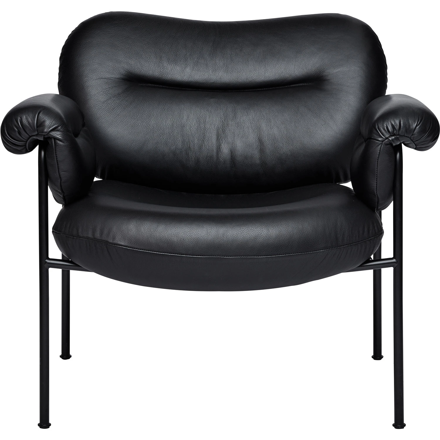 Fogia Bollo Loungestol a Ben / Skinn Elmosoft - L&auml;der Svart