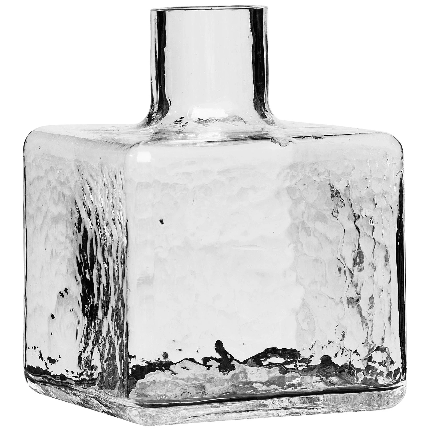 Fogia Cube Vas 13 Cm - Vaser Glas Klar