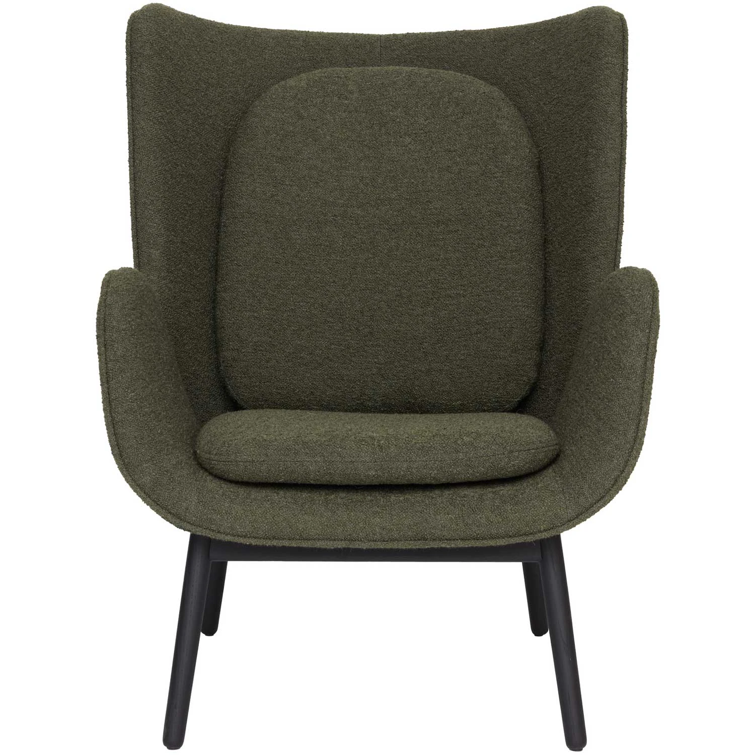 Fogia Enclose F&aring;t&ouml;lj Ben Svartbetsad Ek / Tyg Barnum - L&auml;der Pine