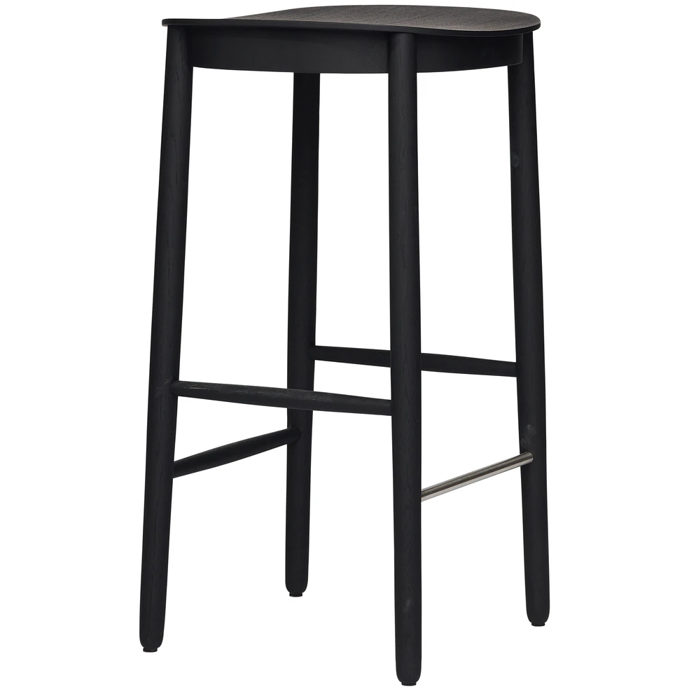 Fogia Figurine Pall H:65 Cm - Barstolar Formgjuten Ek Svartbetsad Ek